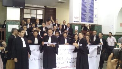 حين يُضرب المحامون… فاعلم أن العدالة في خطر