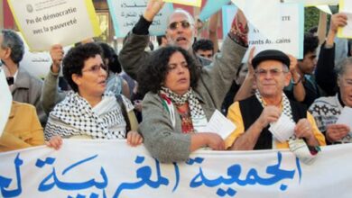 وقفة أمام البرلمان للمطالبة بإطلاق سراح معتقلي الحركة الطلابية وإدانة التدخل داخل حرم جامعة القنيطرة