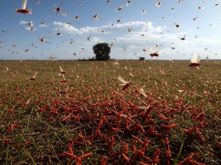 استنفار قصوى بالمغرب تحسباً لاجتياح الجراد الصحراوي للمناطق الفلاحية
